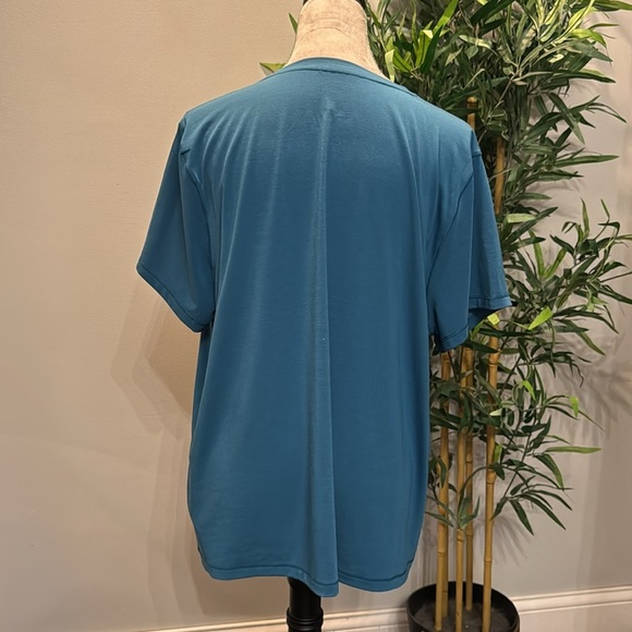 The North Face women’s blue moss adventurer tshirt NWT XXL - Picture 4 of 10